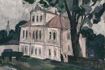 Дом Шилова белой ночью. Великий Устюг, 1977 г.